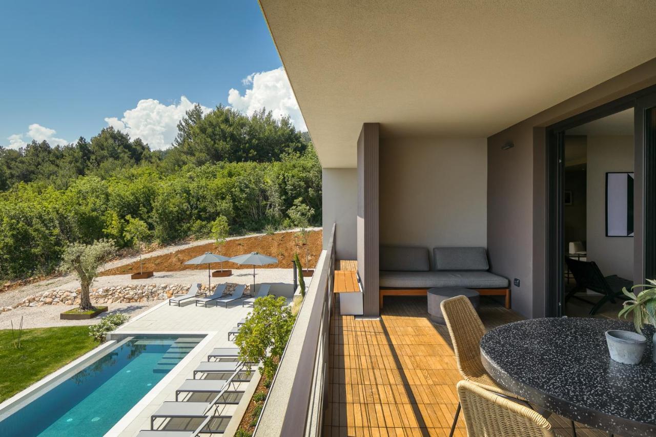 Oltremare Apartments With Pool Rabac Bagian luar foto
