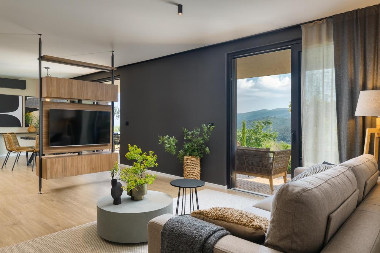 Oltremare Apartments With Pool Rabac Bagian luar foto